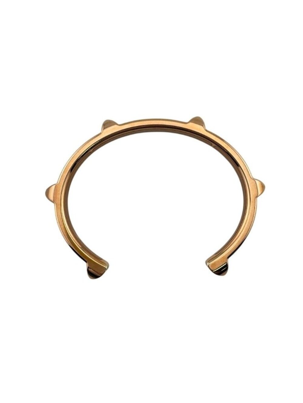 Hermes Athena Bangle T2 Leather Gold Etoupe Rose Bag